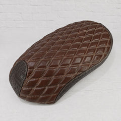 Honda Metropolitan 2002 - 2025  Handmade Whiskey Brown Diamond Seat Cover