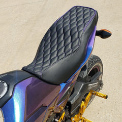 Honda Grom Seat Cover MSX125 Long Diamond Hex Seat Cover
