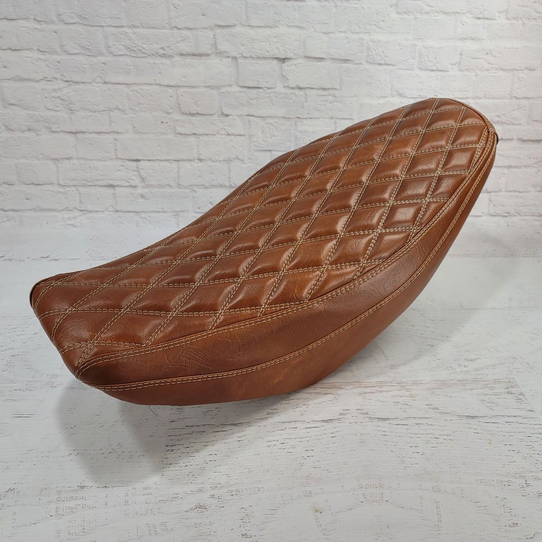 Honda Navi distressed chestnut seat cover Diamond by Cheeky Seats