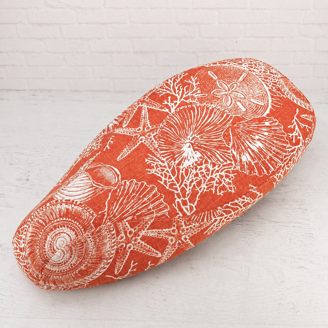 Coral Sand Dollar Scooter Seat Cover, Seaside Coastal style For Kymco, Sym, Lance Yamaha Genuine and more