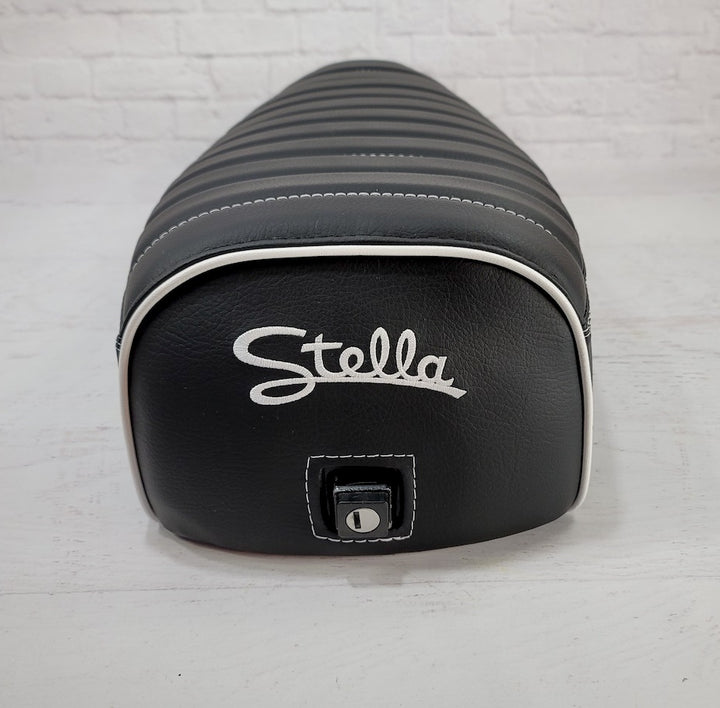 Genuine Stella Seat Cover - Tuck and Roll with Piping - Handmade