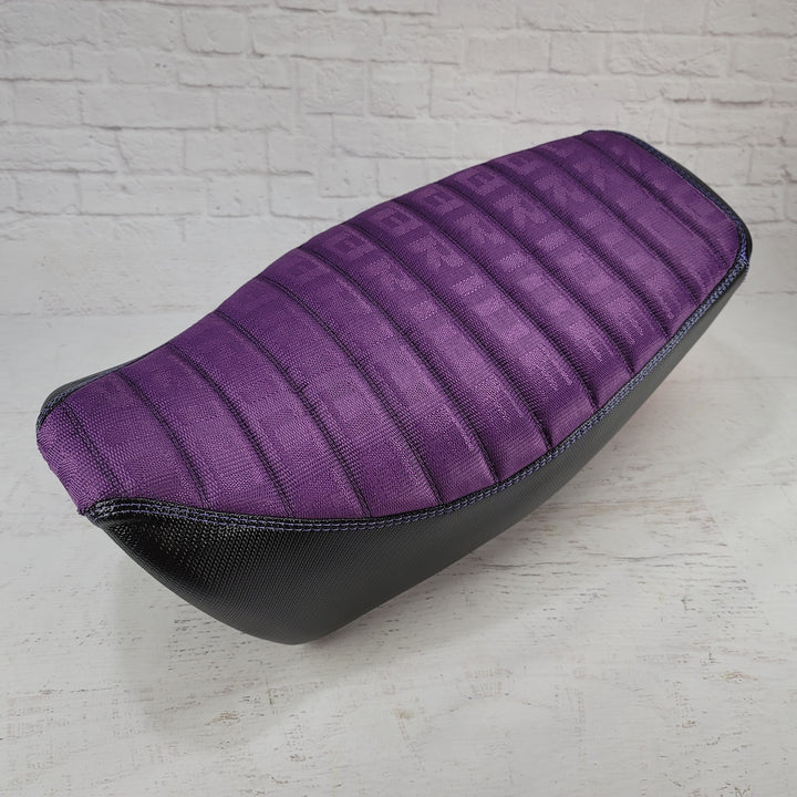 Honda Grom PURPLE BRIDE Seat Cover Padded Tuck and Roll MSX125