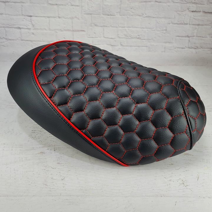 Honda Metropolitan Hexagon Honeycomb Seat Cover Handmade