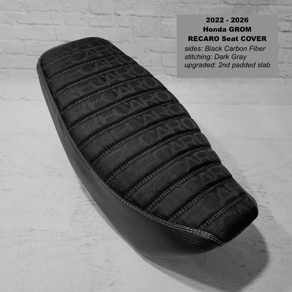 READY TO SHIP! 2022-2026 Honda Grom RECARO Seat Cover
