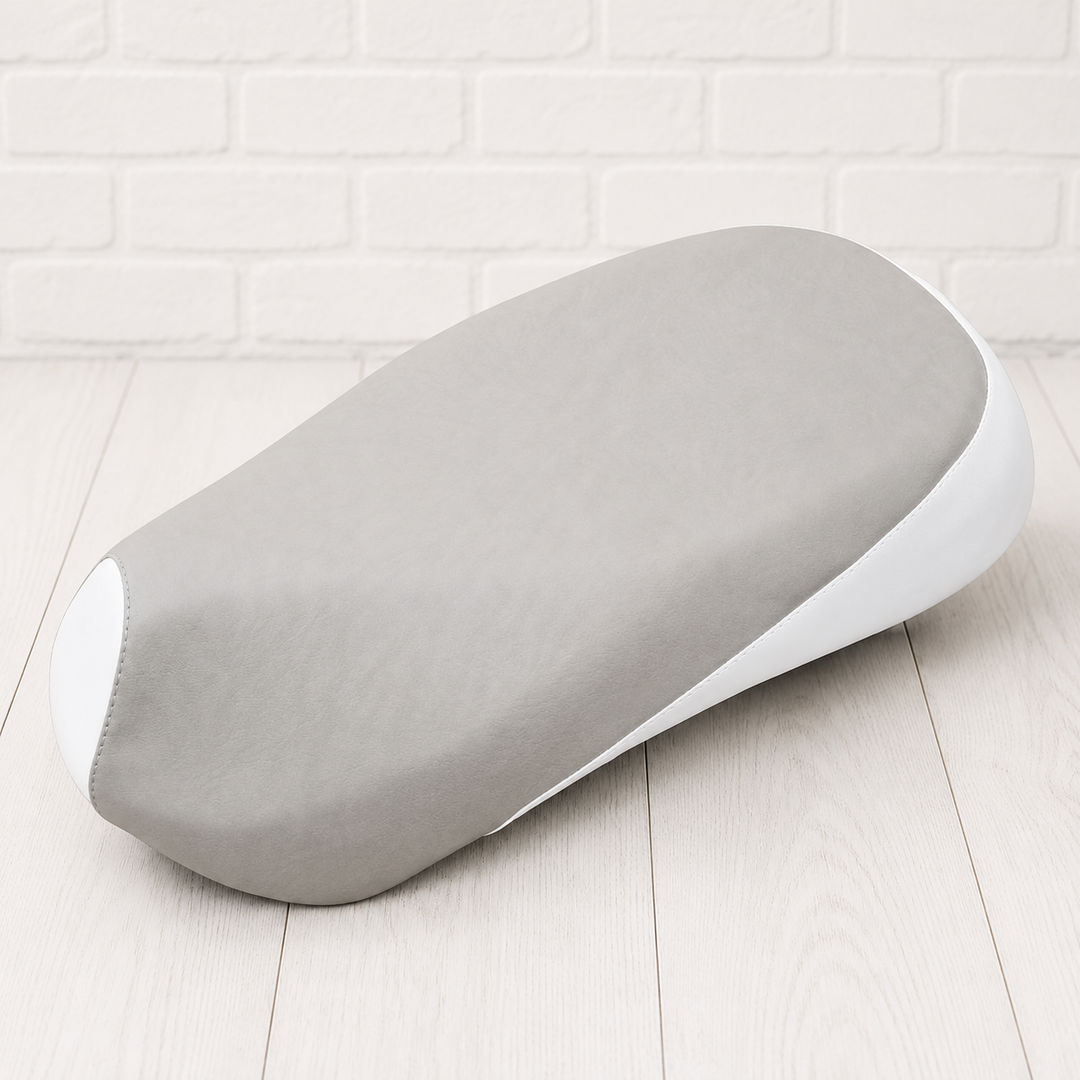 Sym Mio Seat Cover Matte Tan and Cream