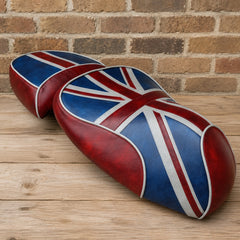Vespa GTV Union Jack Seat Cover - British Flag