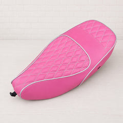 Vespa LX 50 / 125 / 150 Pink Diamond Handmade Seat Cover