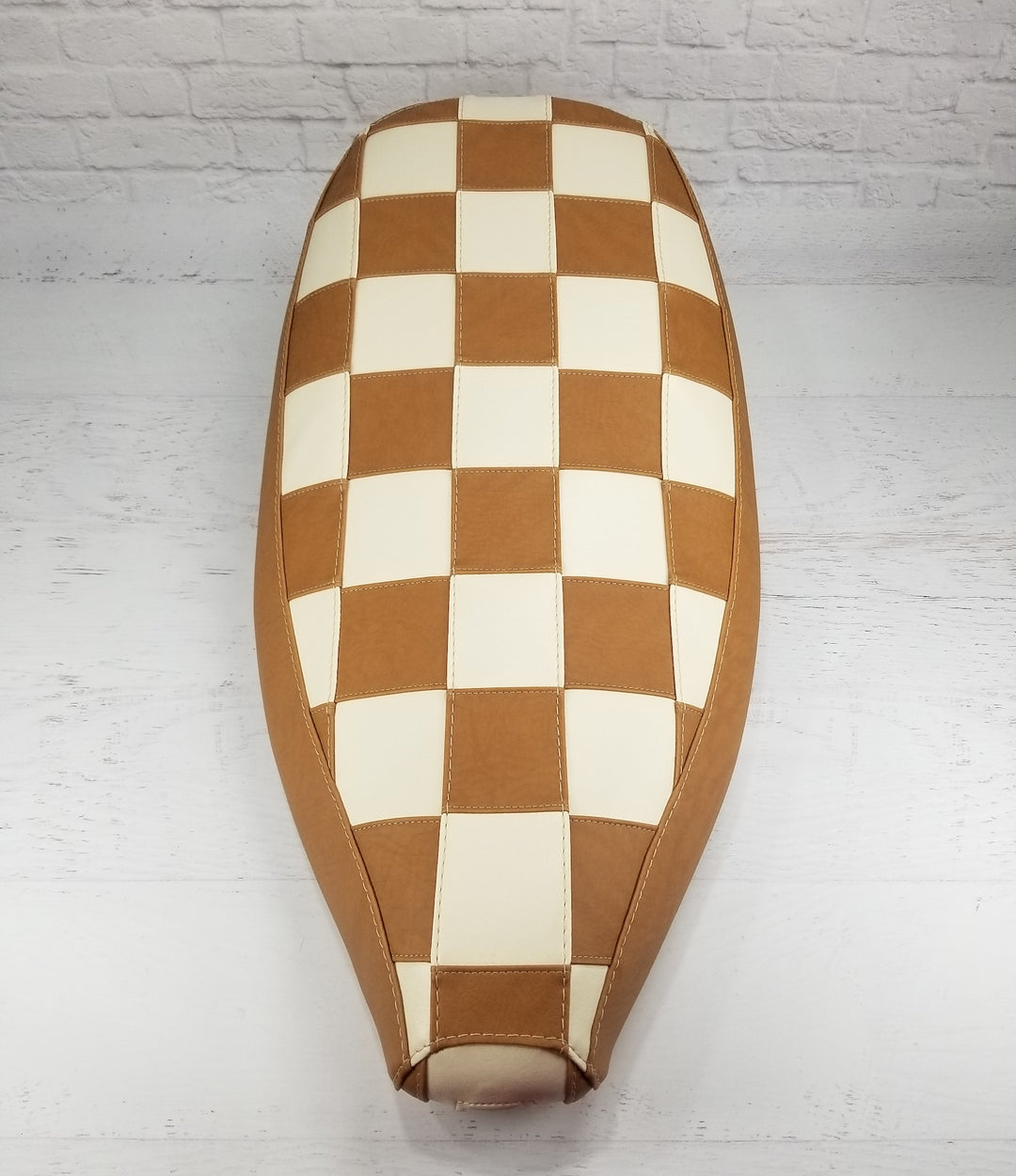 Vespa ET 2 /4 Classic Two Tone Checker Seat Cover