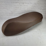 Vespa GTS 300 matte truffle brown seat cover by Cheeky Seats
