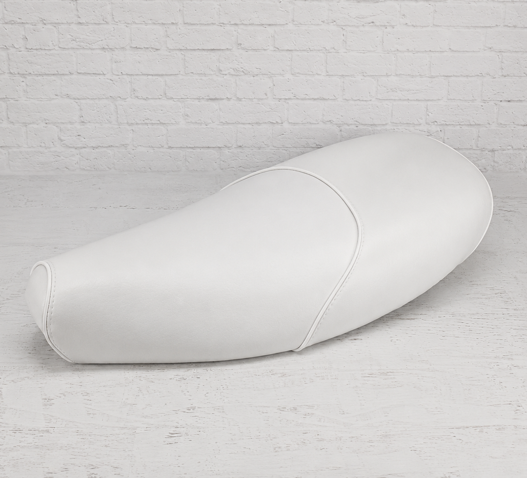 Vespa Sprint / Primavera Cottage White Seat Cover - Beat The Heat with Cheeky Seats
