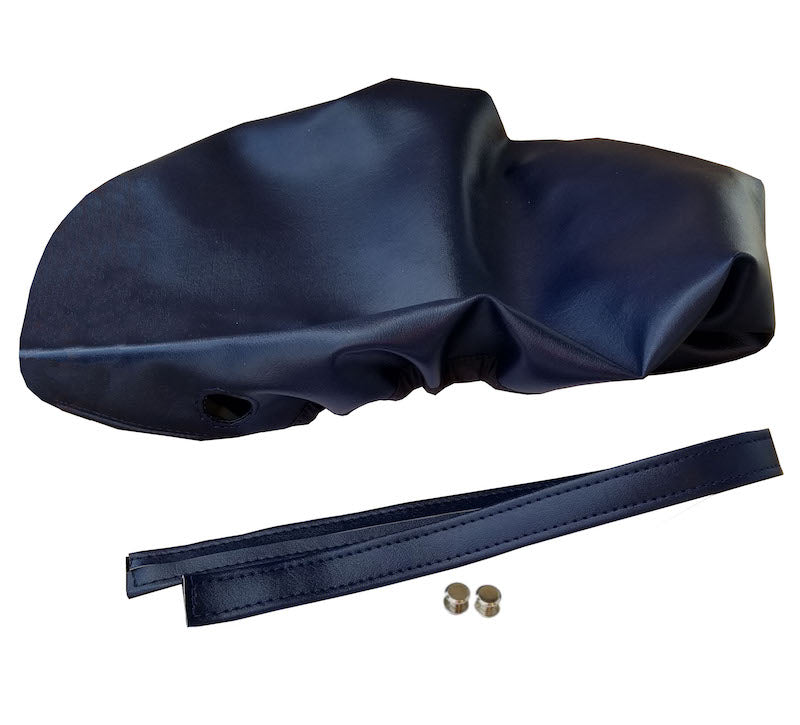 READY TO SHIP Vespa ET 2/4 Navy Blue Seat Cover