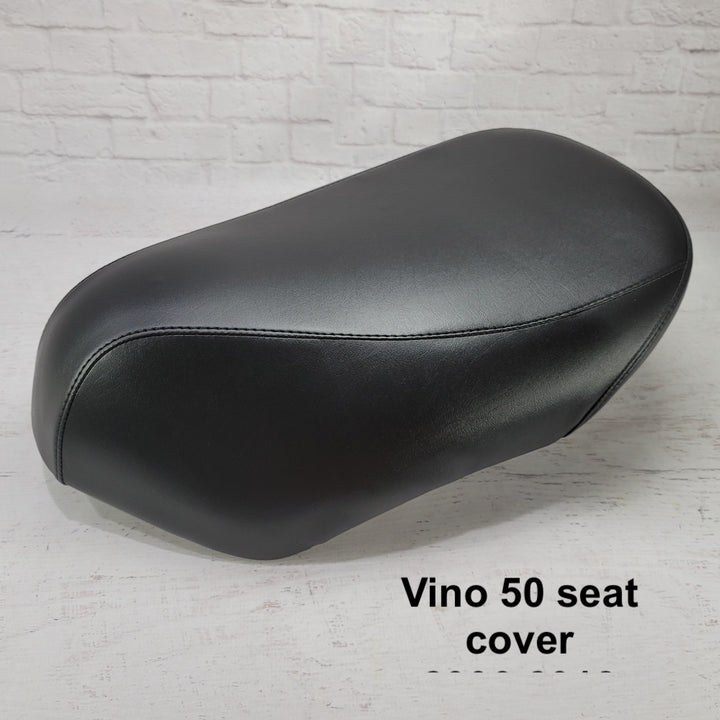 READY TO SHIP Yamaha Vino 50 Black Seat Cover, Waterproof - No Staples!