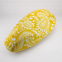 Yellow Paisley Scooter Seat Cover, Stay Cool - For Vespa, Genuine, Kymco, Sym, Honda and More (Copy)