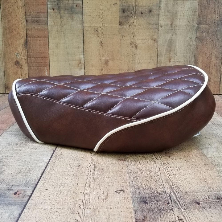 Honda Super Cub Whiskey Brown Diamond Seat Cover