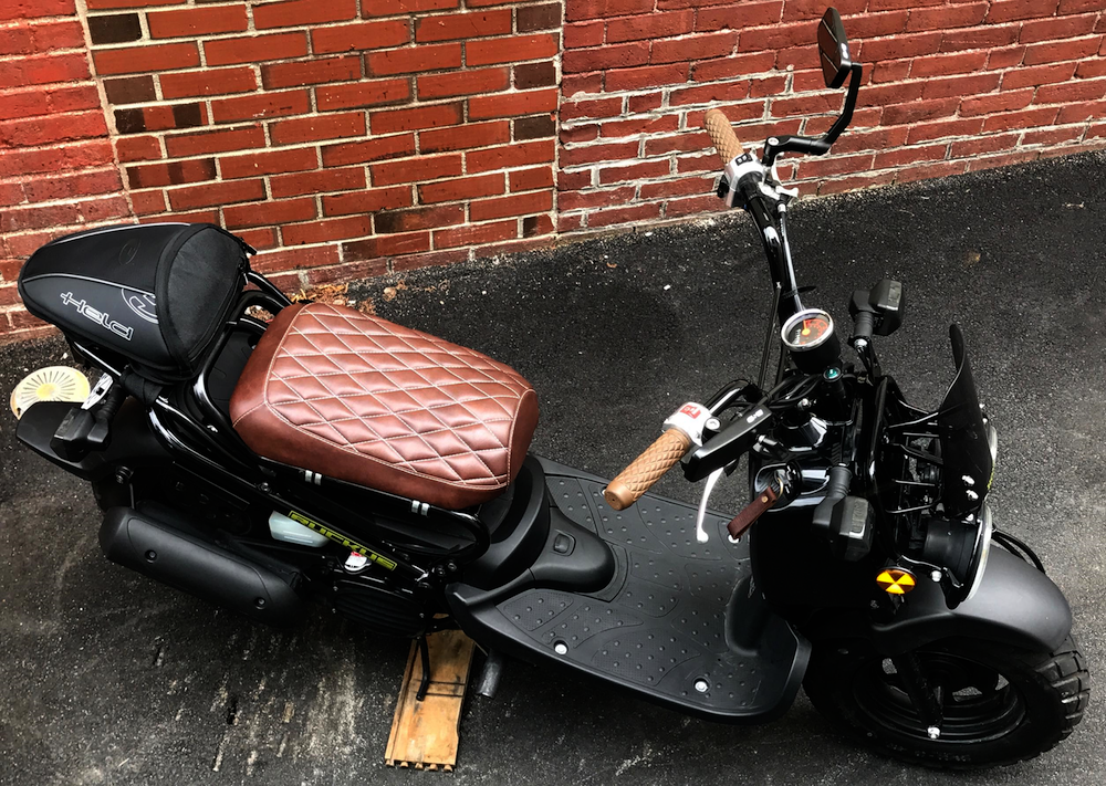 Honda Ruckus Whiskey Diamond Seat Cover