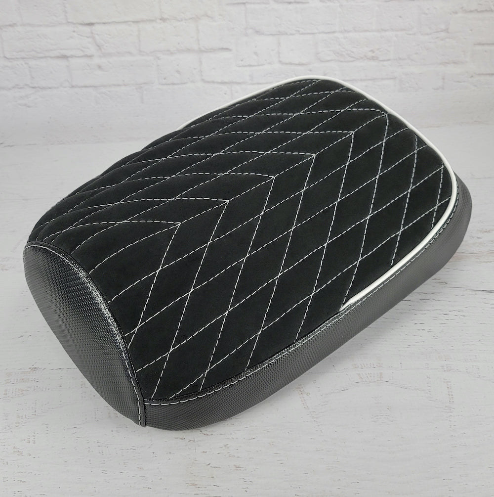 Honda Ruckus Chevron Diamond Alcantara ® Suede Seat Cover