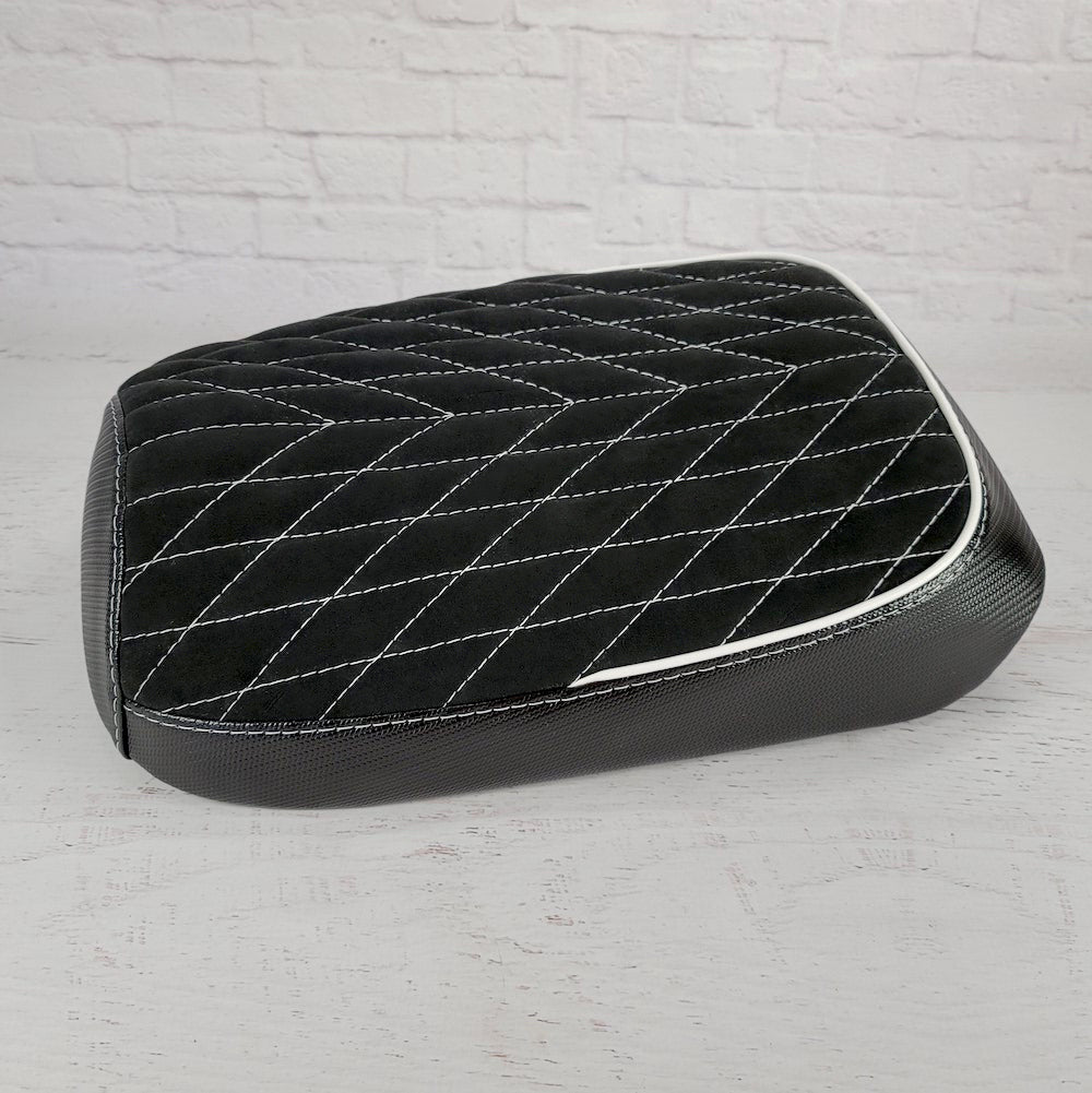 Honda Ruckus Chevron Diamond Alcantara ® Suede Seat Cover