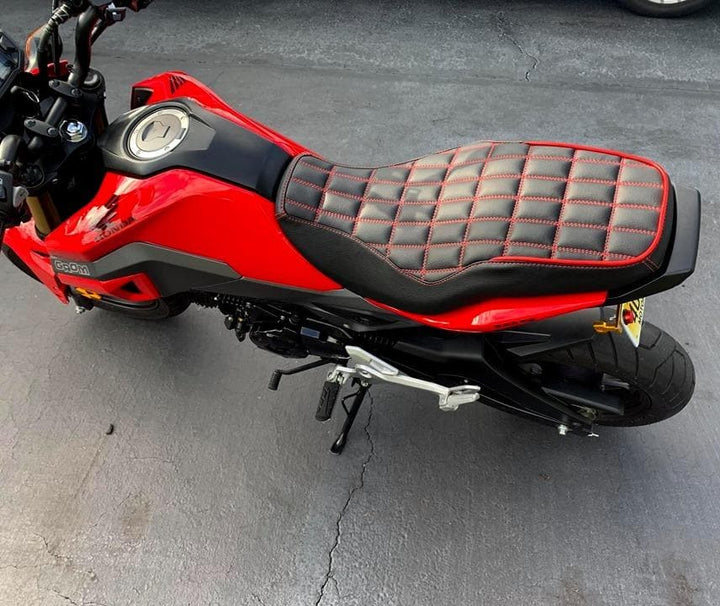 Grom MSX125 Seat Cover Rectangle Grid Honda