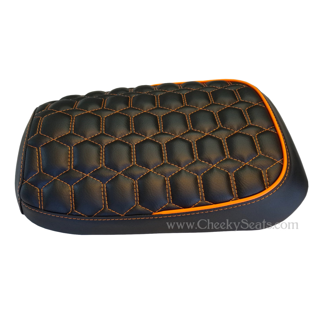 Honda Ruckus Zoomer Nested Hexagons Seat Cover