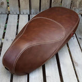 READY TO SHIP!  Vespa Sprint / Primavera Distressed Whiskey Seat Cover by Cheeky Seats